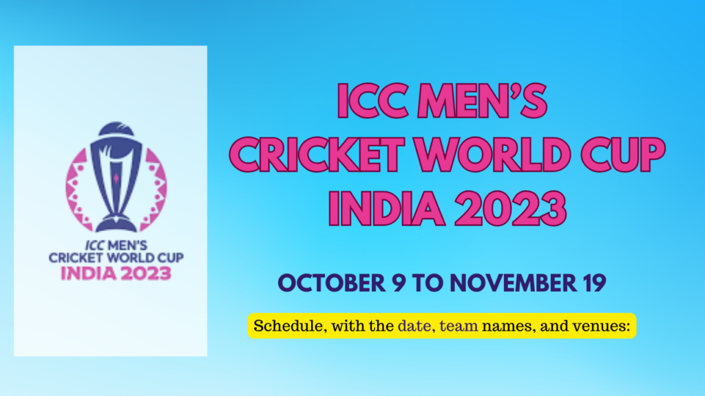 Cricket World Cup 2023