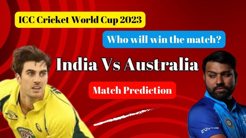 India vs australia match prediction 2023